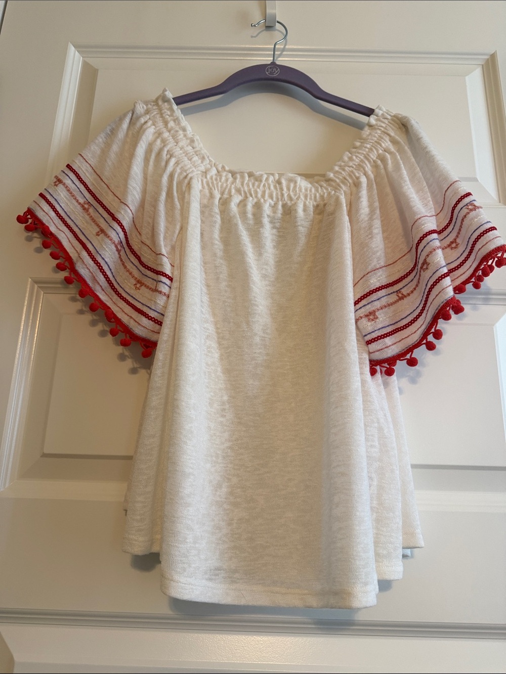 Vintage America Off-Shoulder Top